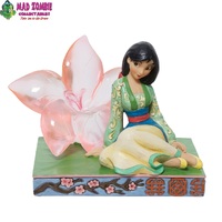 Jim Shore Disney Traditions - Mulan - Mulan Clear Cherry Blossom Statue