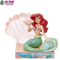 Jim Shore Disney Traditions - Little Mermaid - Ariel with Clear Shell Statue