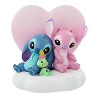 Disney Showcase Lilo and Stitch - Lit Angel & Stitch Statue