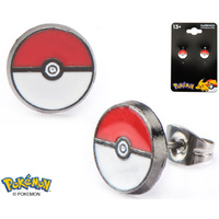 Pokemon Earrings Pokeball Pair