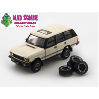 BM Creations 1:64 Scale - Land Rover 1992 Range Rover Classic LSE -White (RHD)