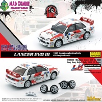 BM Creations 1/64 Scale - Mitsubishi Lancer EVO III (RHD) Hong Kong Beijing Rally 1995 #5 Dealer - (PRE-ORDER)