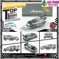 BM Creations 1/64 Scale - Toyota Supra X Top Secret (Silver) - (PRE-ORDER)