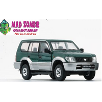 BM Creations 1:64 Scale - Toyota Land Cruiser Prado LC95 Green (RHD)