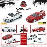 BM Creations 1/64 Scale - Toyota Celica GT Four -RED or WHITE - (PRE-ORDER)