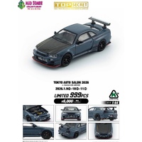 BM Creations 1/64 Scale - Top Secret 35 GT-R - GOLD w/Carbon Bonnet (TAS JP26) Limited (RHD) (Limited to 999 Pieces World Wide)- (PRE-ORDER)