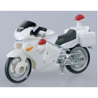Tomica Box 004 Honda VFR White Police Motorcycle - (PRE-ORDER)