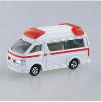 Tomica Box Toyota HiMedic Ambulance - (PRE-ORDER)
