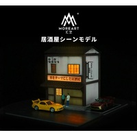 MoreArt - 1:64 Scale Initial D Movie Motel Diorama with Lights