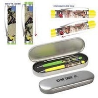 Star Trek Floating Pen Set - Swashbuckling Sulu and Kirk vs. Gorn
