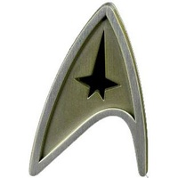 Star Trek Beyond Badge Magnetic Insignia - Command