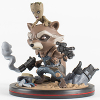 Guardians of the Galaxy Rocket Raccoon and Groot Q-FIG Figure