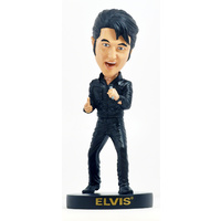 Elvis Presley Black Leather 68 Comeback 8" Bobblehead