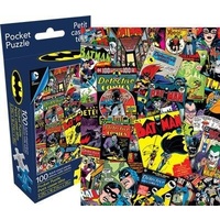 DC Comics Batman Collage Pocket Puzzle 100 pieces