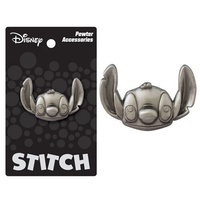 Stitch Pewter Lapel Pin