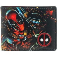 Marvel Deadpool with Metal Logo Bi-fold Wallet