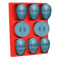 Marvel Deadpool Logo Ice Cube Tray