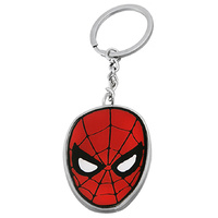 Spiderman Keyring Metal