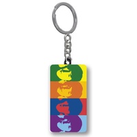 The Beatles Keyring Beatles Characters PVC