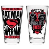 Batman v Superman Set of 2 Glasses