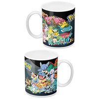 Pokemon Coffee Mug Sides Group