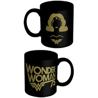 Wonder Woman Black Gold Mug