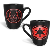 Star Wars Coffee Mug Darth Vader Etched Logo Mug