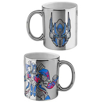 Transformers Coffee Mug Optimus Prime Metallic