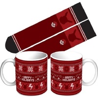 Pokemon Coffee Mug and Sock Christmas Gift Pack