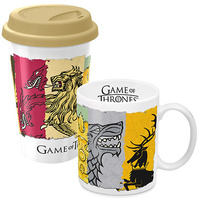 Game of Thrones Coffee Mug and Travel Mug Gift Pack