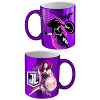 Justice League Movie Coffee Mug Wonder Woman Metallic