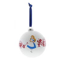 Enchanting Disney - Alice in Wonderland - 10cm/4" We're All Mad Here Bauble
