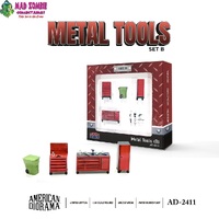 American Diorama 1/64 -  Figure Set: Metal Tools – Set B
