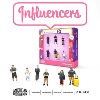 American Diorama 1/64  - Influencers - PRE-ORDER
