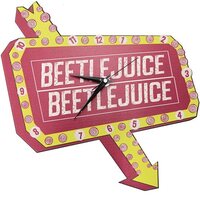 Beetlejuice Wall Clock