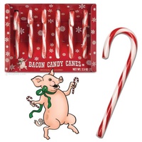 Archie McPhee Candy Canes - Bacon