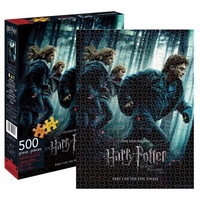 Harry Potter and the Deathly Hallows Part 1 Movie Poster 500 Piece Puzzle