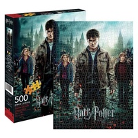 Harry Potter and the Deathly Hallows Part 2 Movie Poster 500 Piece Puzzle