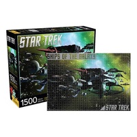 Star Trek Enemy Ships of the Galaxy 1,500 Piece Puzzle