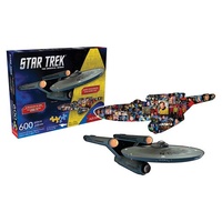 Star Trek Enterprise 2-Sided 600 Piece Shaped Puzzle