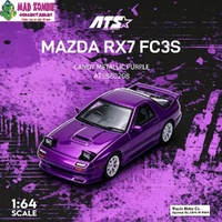 ATS 1/64 - MAZDA RX-7 FC3S - Metallic Candy Purple (PRE-ORDER)