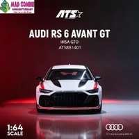 ATS 1/64 - RS6 Avant (C8) White Imsa GTO (PRE-ORDER)