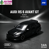 ATS 1/64 - AUDI RS 6 AVANT GT- Black -  (PRE-ORDER)