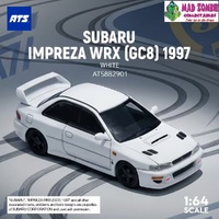 ATS 1/64 - SUBARU IMPREZA WRX (GC8) 1997 - Black (Opening Bonnet) -  (PRE-ORDER)