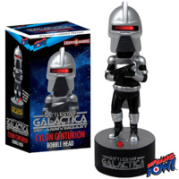 Battlestar Galactica Cylon Centurion Bobble Head (Silver) with Lights & Sound