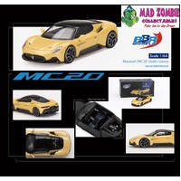 BBR Models - Maserati MC20  Giallo Genio