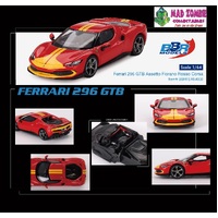 BBR Models - Ferrari 296 GTB Assetto Fiorano Rosso Corsa