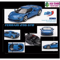 BBR Models - Ferrari 296 GTB Blu Corsa