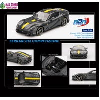 BBR Models - Ferrari 812 Competizione Grigio Competizione - PRE-ORDER