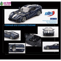 BBR Models - Ferrari 812 Competitizone Blu Tour De France - PRE-ORDER